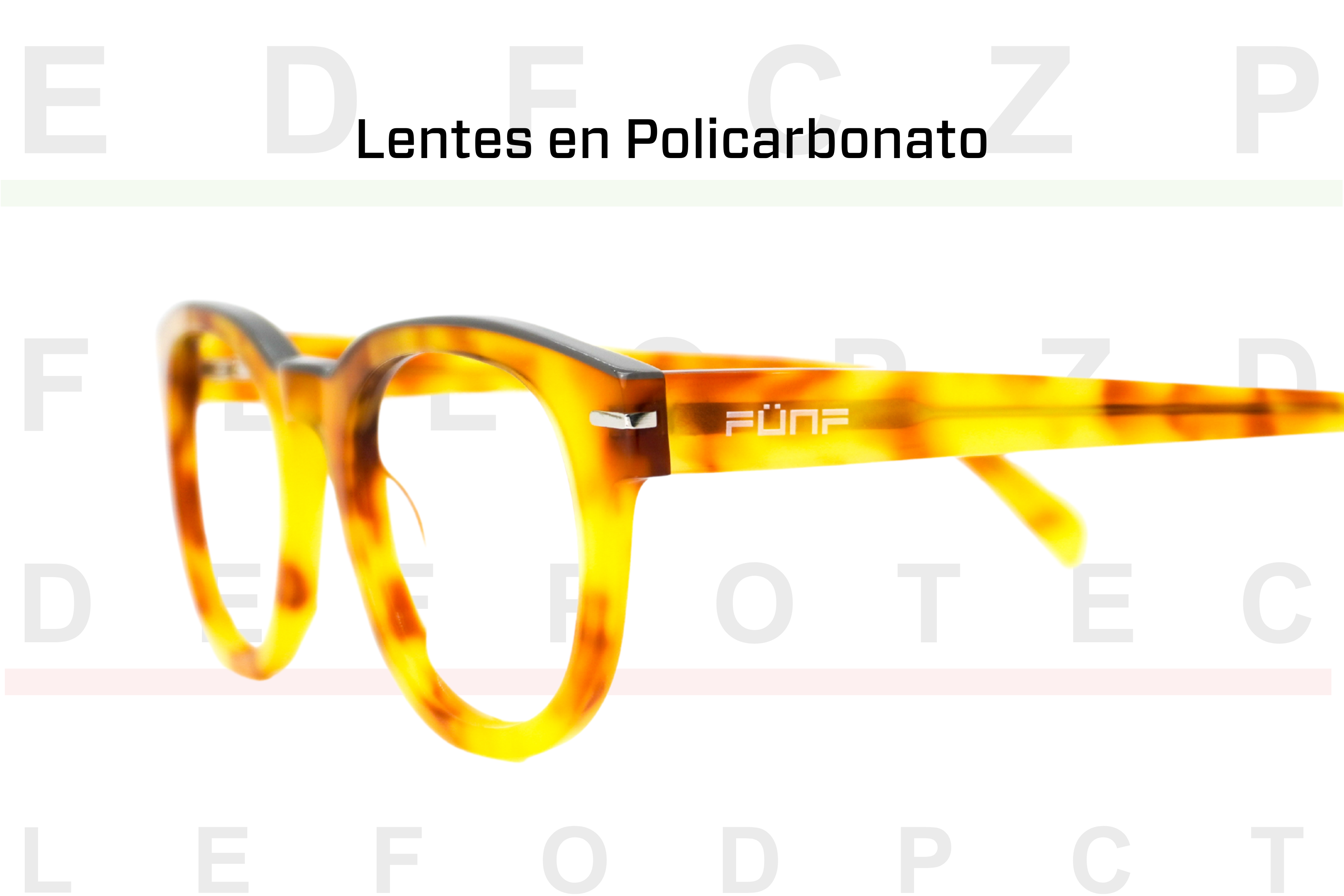 Gafas formuladas con lentes en policarbonato