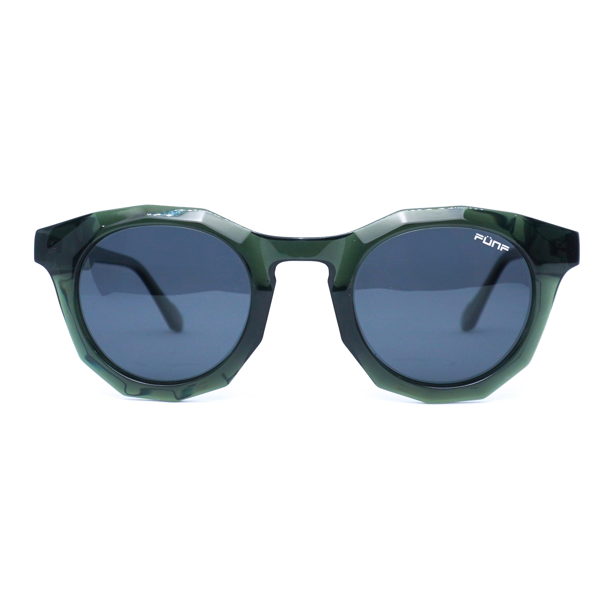 Gafas de sol, redondas, color Verde.