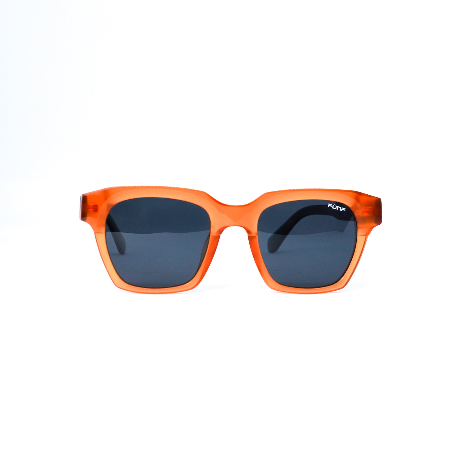 Gafas de sol, robustas, color naranja