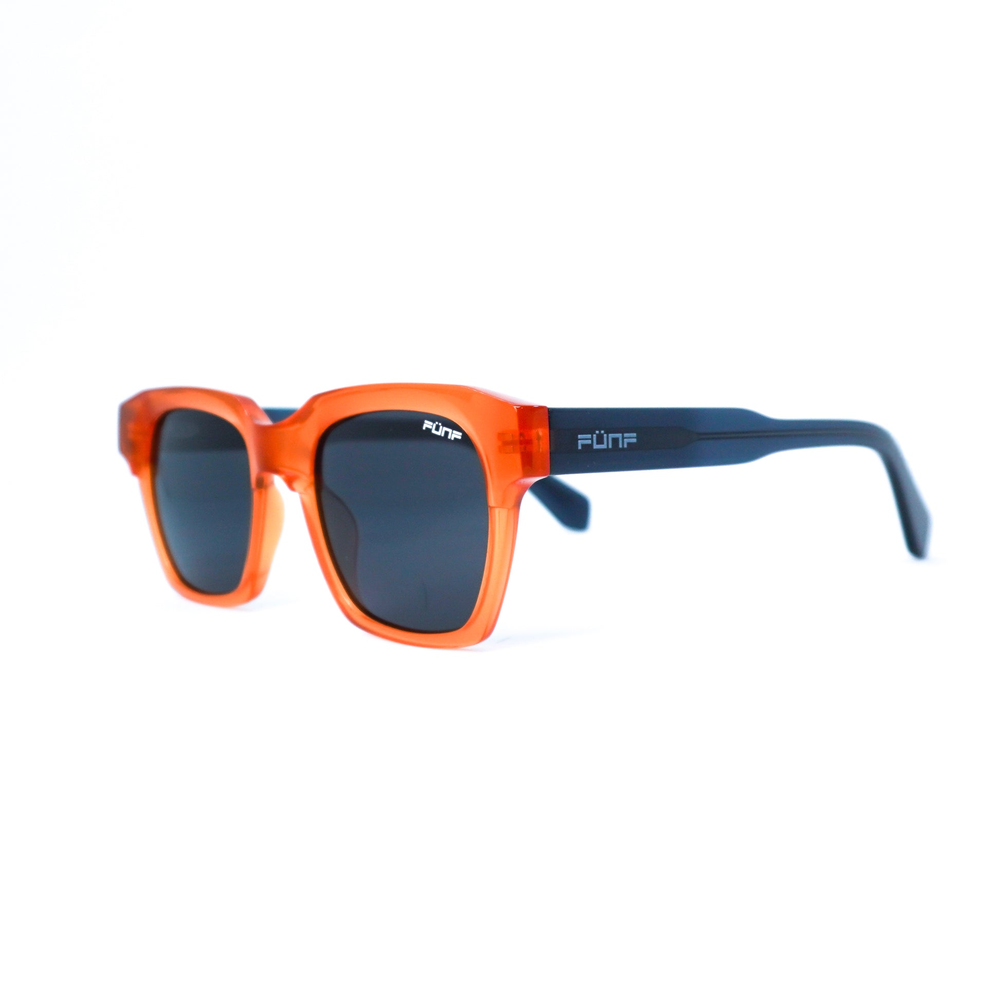 Gafas de sol, robustas, color naranja