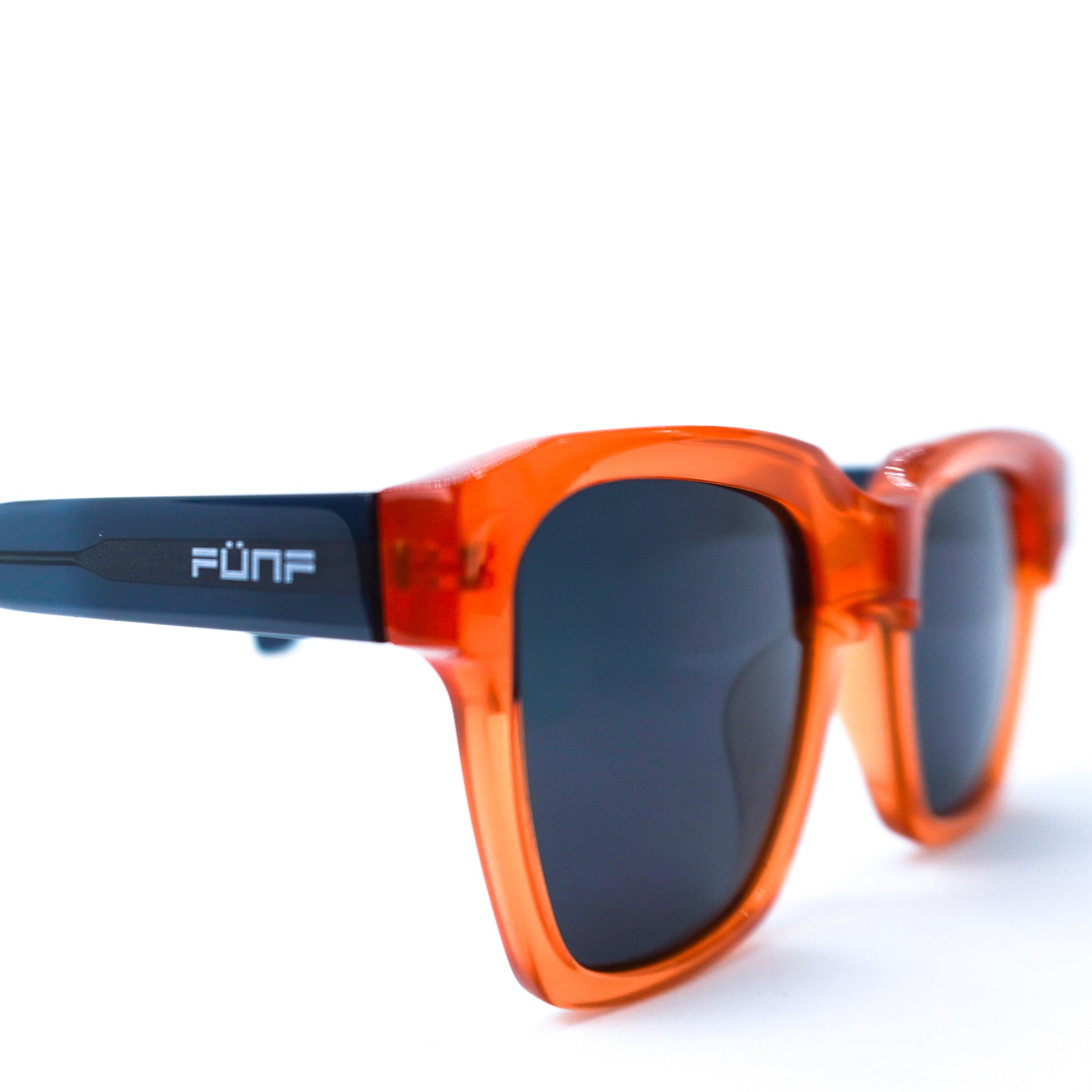 Gafas de sol, robustas, color naranja