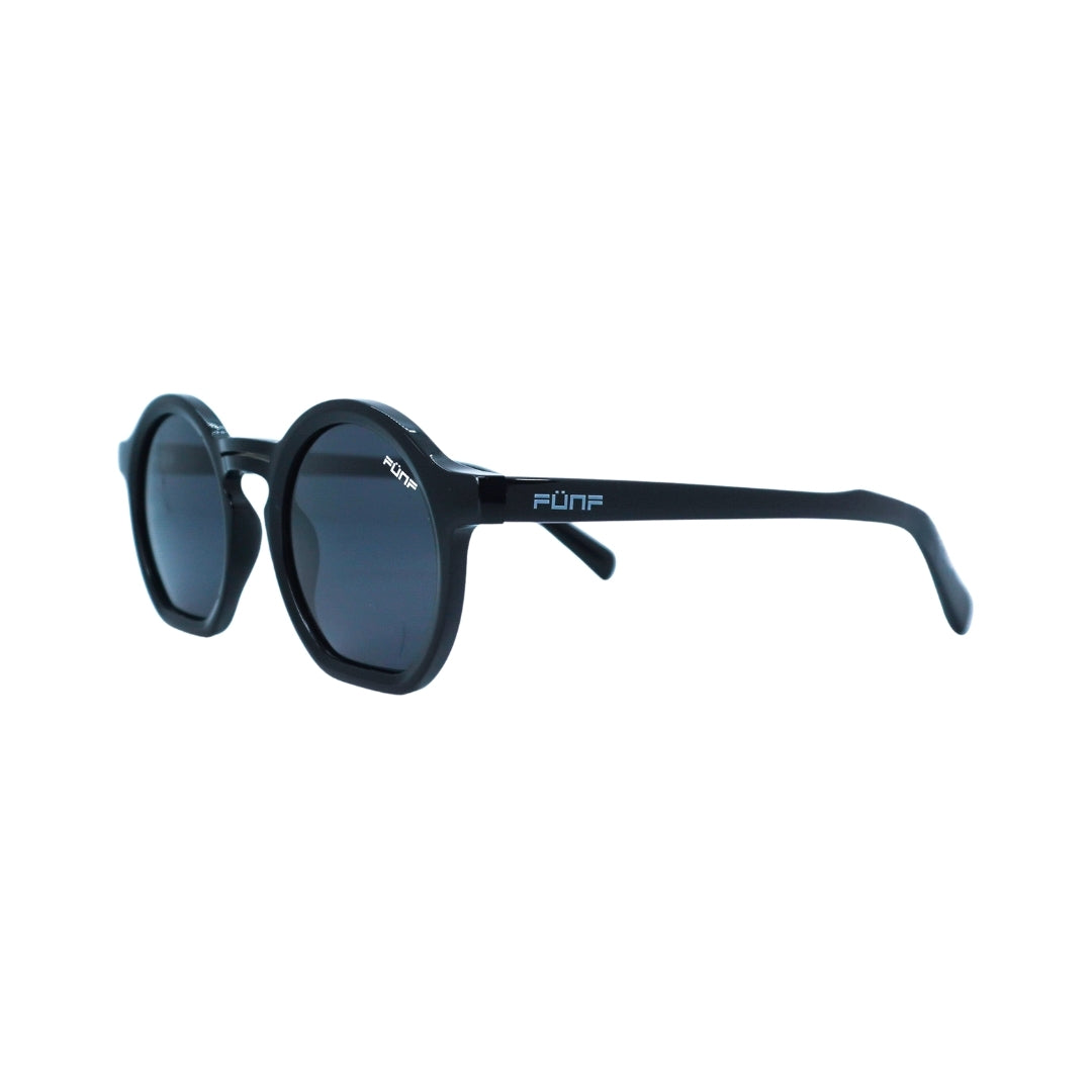 Gafas de Sol redondas , color negro Sicher