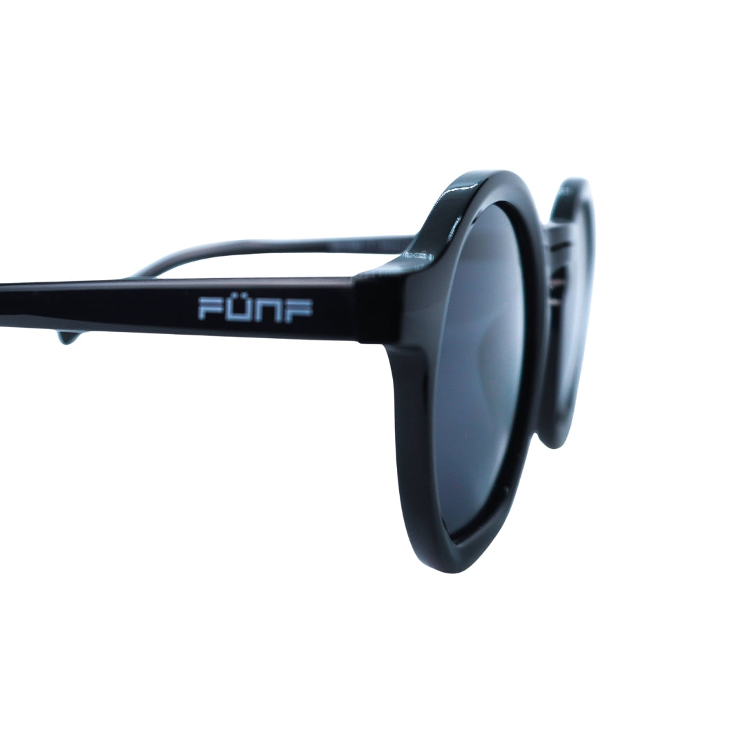 Gafas de Sol redondas , color negro Sicher