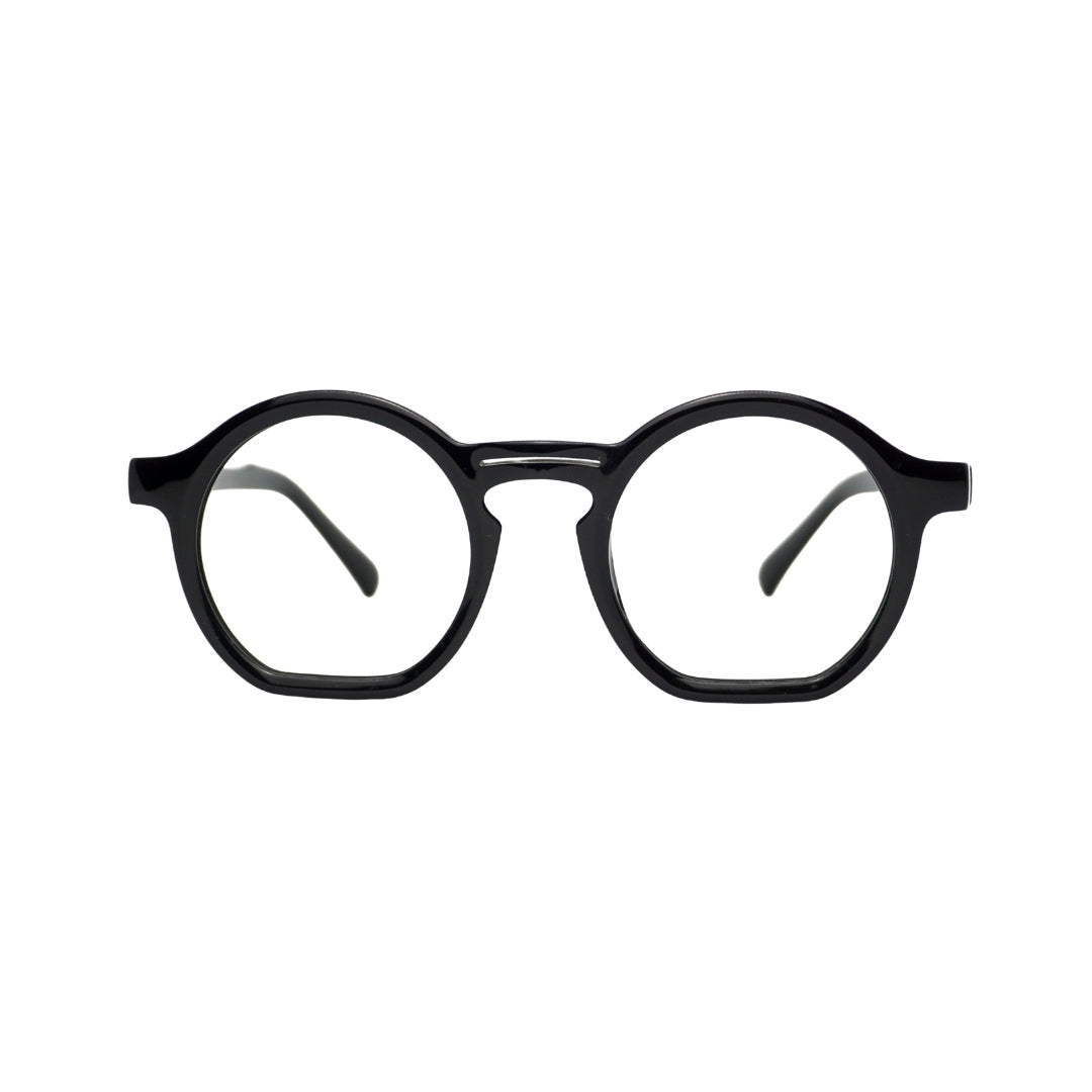 Gafas de Sol redondas , color negro Sicher