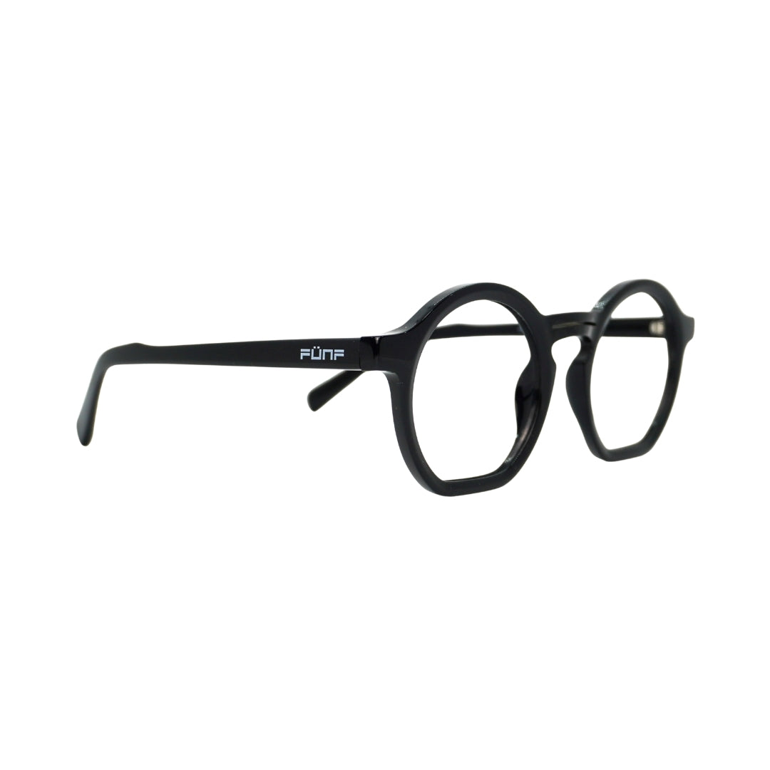 Gafas de Sol redondas , color negro Sicher