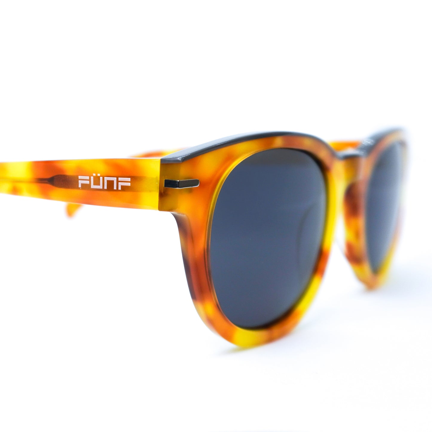 Gafas de Sol clásicas color amarillo animal print