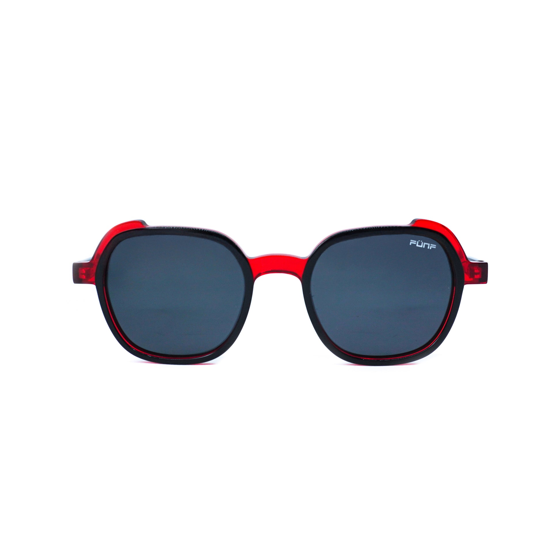 Gafas para Formular, cuadradas, color Rojo con negro