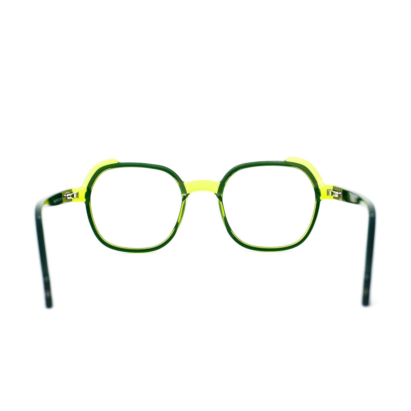 Gafas para Formular, cuadradas, color verde.